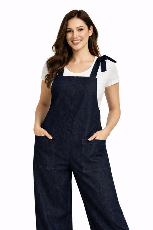 Classic denim dungaree